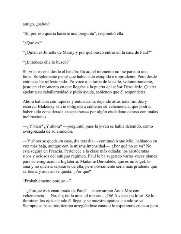 Te lo pagaré - Baroness Orczy (I Will Repay - Espanol) - Image 2