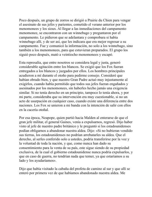 La autobiografía de Ma-Ka-Tai-Me-She-Kia-Kiak, o Black Hawk - Black Hawk (The Autobiography of Ma-Ka-Tai-Me-She-Kia-Kiak, or Black Hawk - Espanol) - Image 2