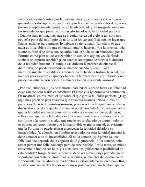El consuelo de la filosofía - Boethius (The Consolation of Philosophy - Espanol) - Image 2