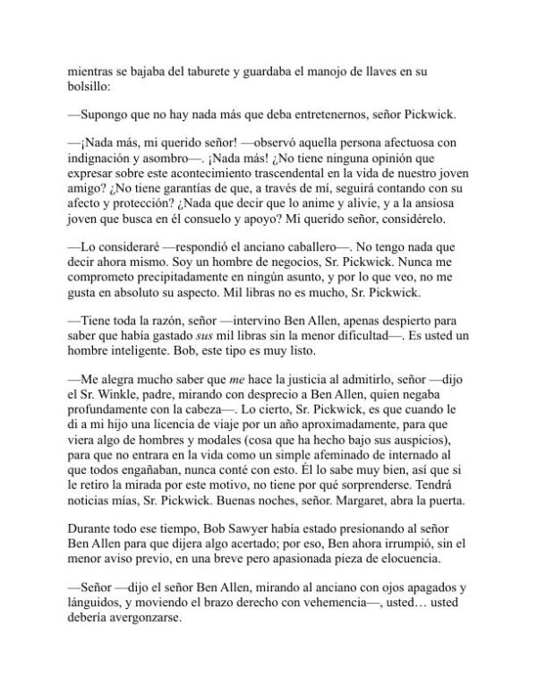 Los papeles póstumos del Club Pickwick - Charles Dickens (The Pickwick Papers - Espanol) - Image 2