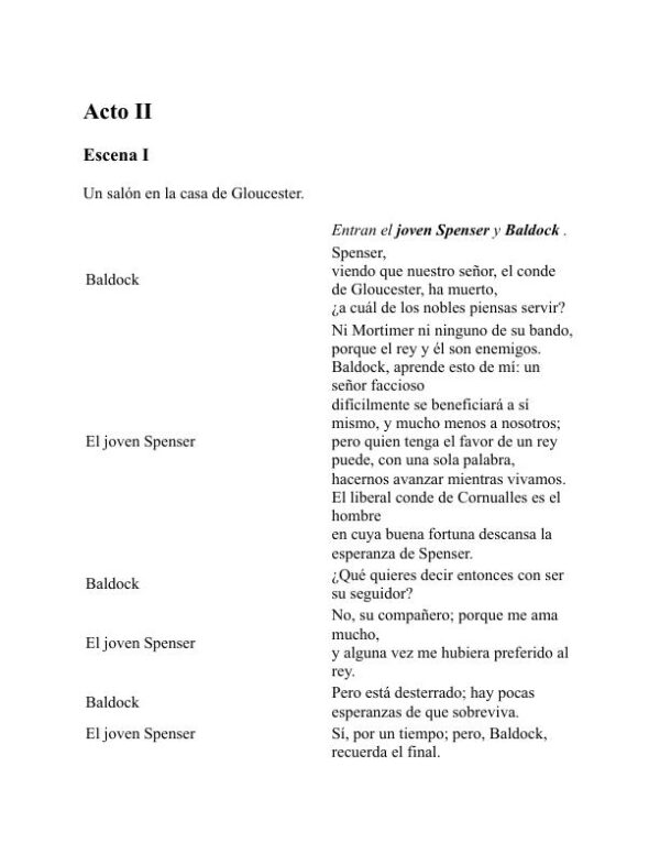 Eduardo II - Christopher Marlowe (Edward II - Espanol) - Image 2