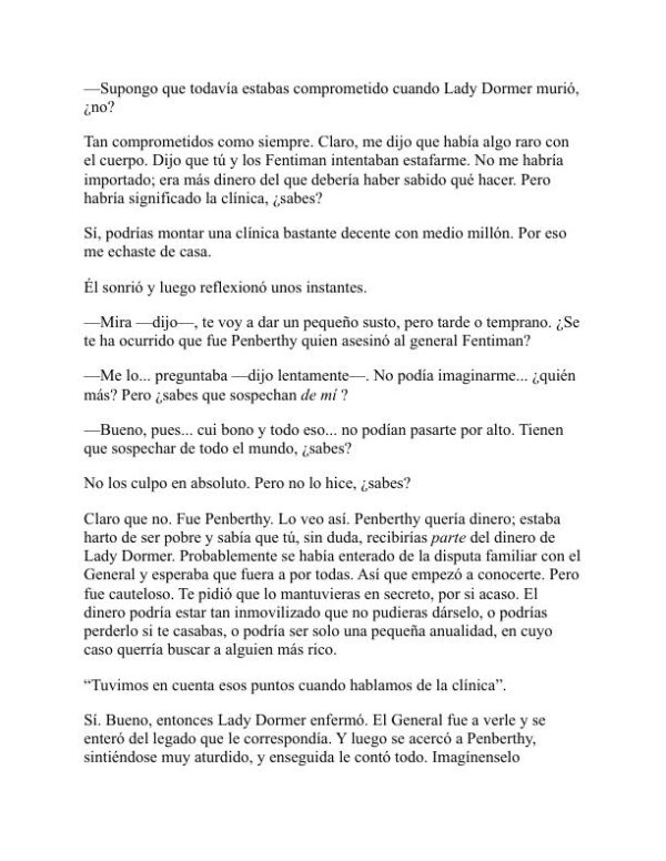El malestar en el Club Bellona - Dorothy L. Sayers (The Unpleasantness at the Bellona Club - Espanol) - Image 2