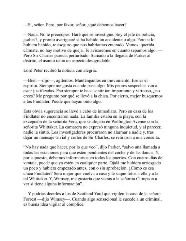 Muerte no natural - Dorothy L. Sayers (Unnatural Death - Espanol) - Image 2