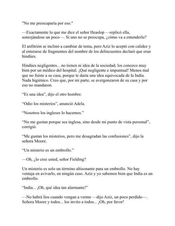 Un pasaje a la India - E. M. Forster (A Passage to India - Espanol) - Image 2