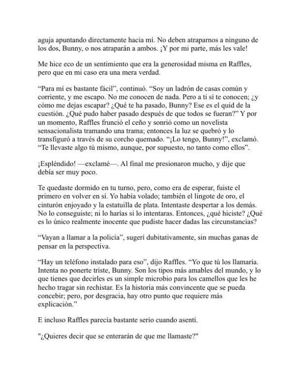 Un ladrón en la noche - E. W. Hornung (A Thief in the Night - Espanol) - Image 2