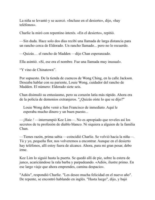 El loro chino - Earl Derr Biggers (The Chinese Parrot - Espanol) - Image 2