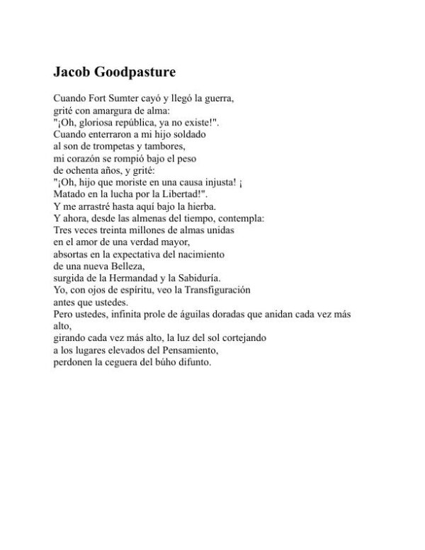 Antología de Spoon River - Edgar Lee Masters (Spoon River Anthology - Espanol) - Image 2