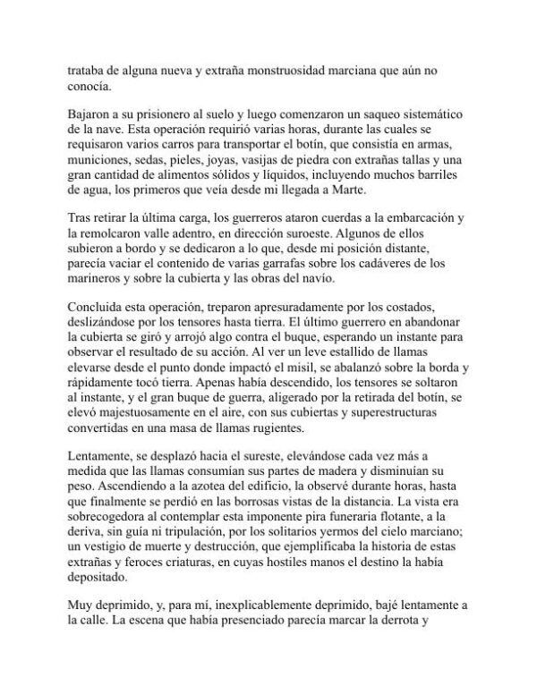 Una princesa de Marte - Edgar Rice Burroughs (A Princess of Mars - Espanol) - Image 2