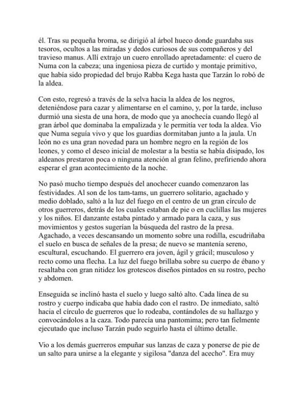 Cuentos de la jungla de Tarzán - Edgar Rice Burroughs (Jungle Tales of Tarzan - Espanol) - Image 2