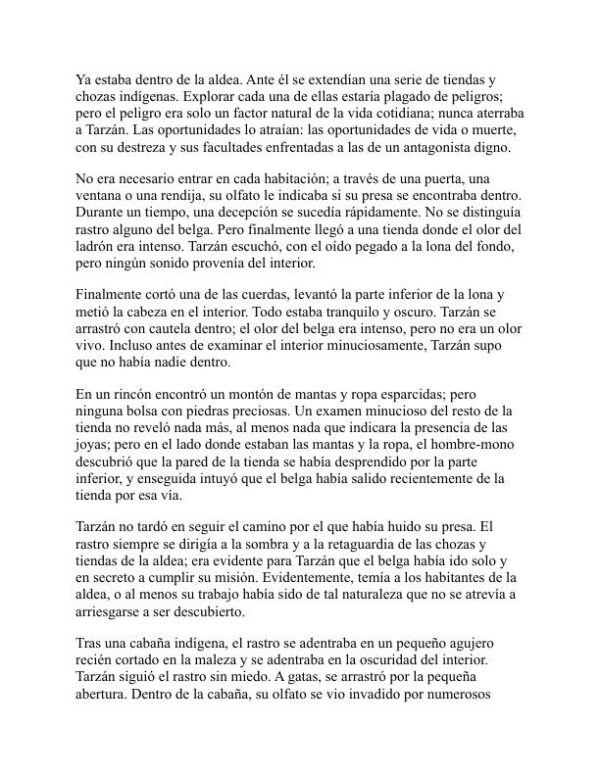Tarzán y las joyas de Opar - Edgar Rice Burroughs (Tarzan and the Jewels of Opar - Espanol) - Image 2