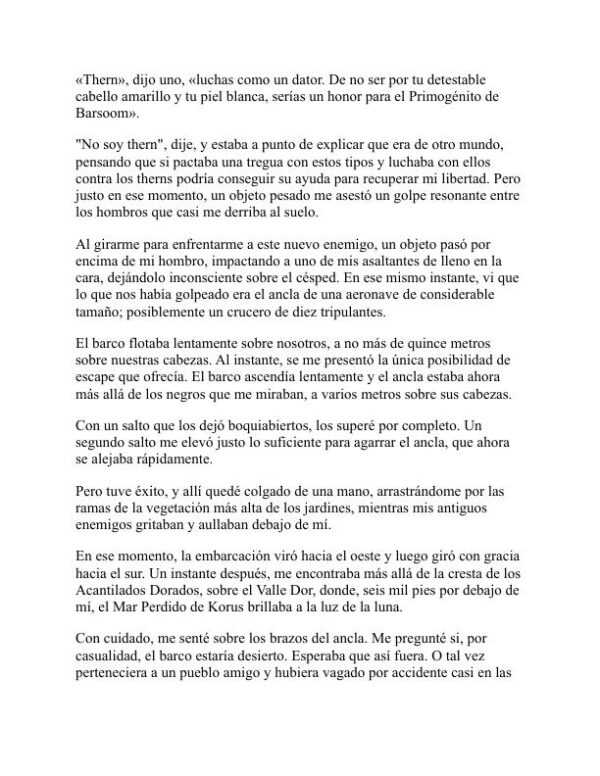 Los dioses de Marte - Edgar Rice Burroughs (The Gods of Mars - Espanol) - Image 2