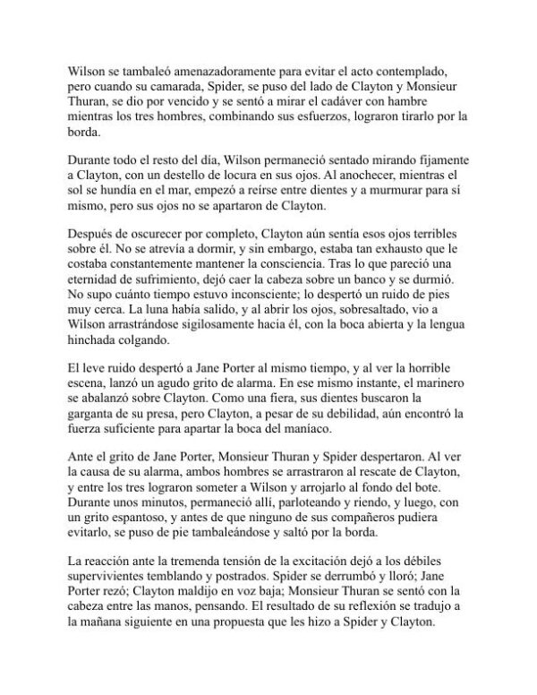 El regreso de Tarzán - Edgar Rice Burroughs (The Return of Tarzan - Espanol) - Image 2