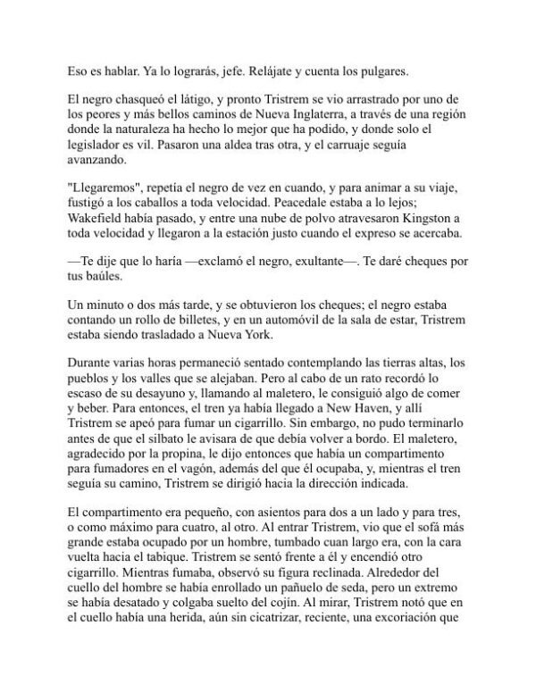 La verdad sobre Tristrem Varick - Edgar Saltus (The Truth About Tristrem Varick - Espanol) - Image 2