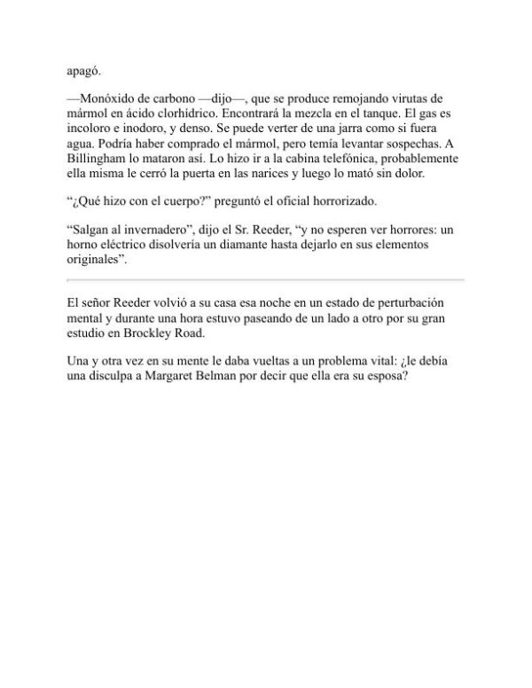 La mente del señor J. G. Reeder - Edgar Wallace (The Mind of Mr. J. G. Reeder - Espanol) - Image 2