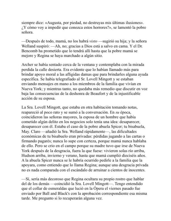 La edad de la inocencia - Edith Wharton (The Age of Innocence - Espanol) - Image 2
