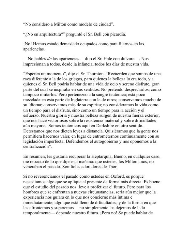 Norte y Sur - Elizabeth Gaskell (North and South - Espanol) - Image 2
