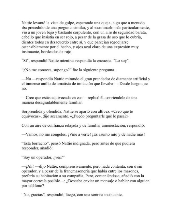 Amor cableado - Ella Cheever Thayer (Wired Love - Espanol) - Image 2