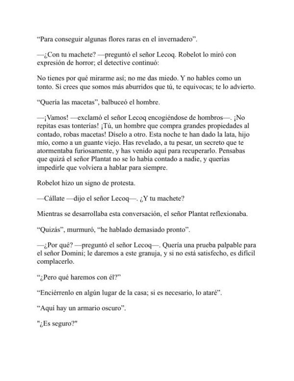 El misterio de Orcival - Émile Gaboriau (The Mystery of Orcival - Espanol) - Image 2