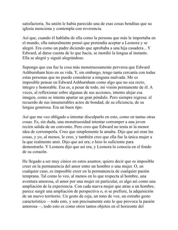El buen soldado - Ford Madox Ford (The Good Soldier - Espanol) - Image 2