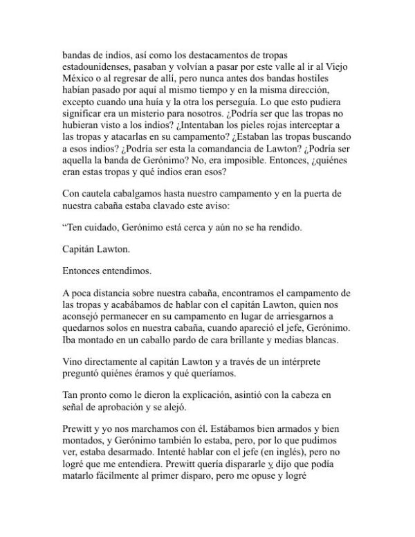 La historia de la vida de Gerónimo - Geronimo (Geronimo’s Story of His Life - Espanol) - Image 2