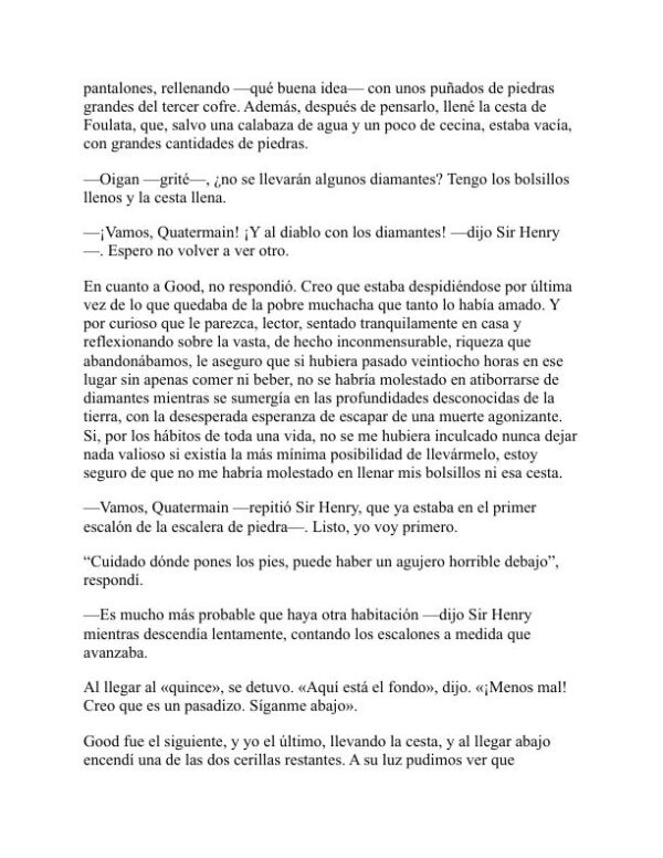 Las minas del rey Salomón - H. Rider Haggard (King Solomon’s Mines - Espanol) - Image 2