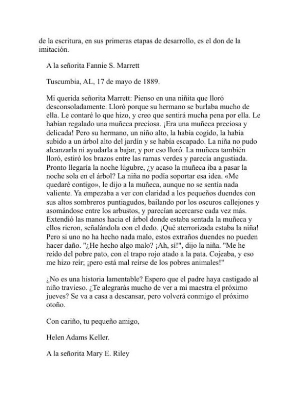La historia de mi vida - Helen Keller (The Story of My Life - Espanol) - Image 2