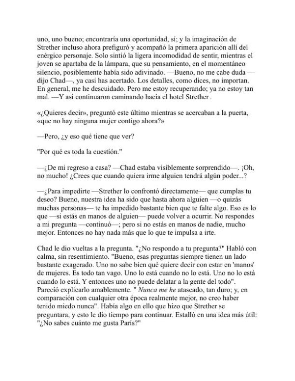 Los embajadores - Henry James (The Ambassadors - Espanol) - Image 2