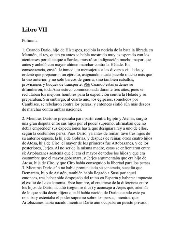 Historias - Herodotus (Histories - Espanol) - Image 2