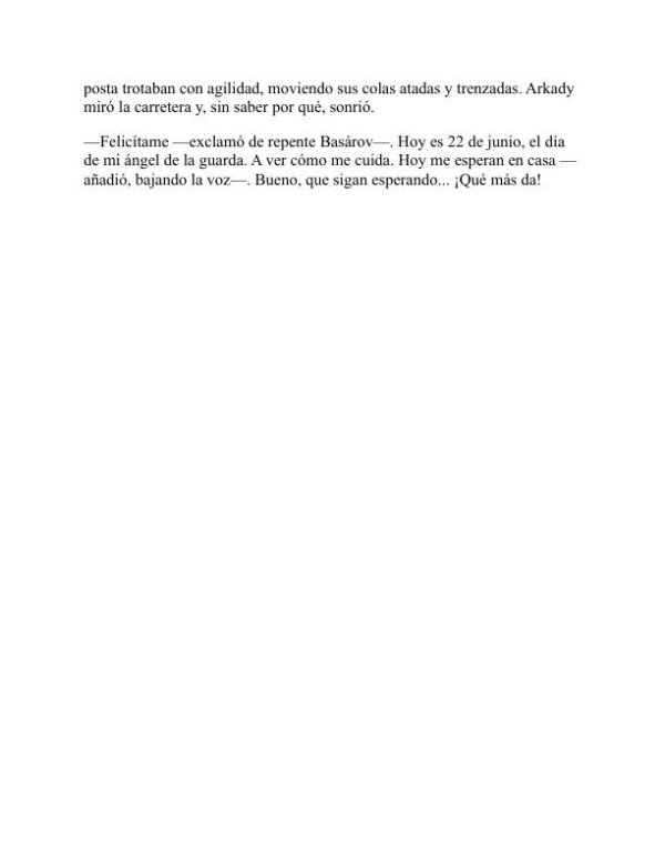 Padres e hijos - Ivan Turgenev (Fathers and Children - Espanol) - Image 2