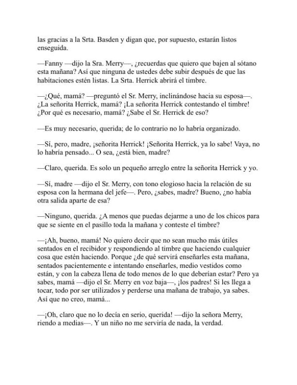 Pastores y Maestros - Ivy Compton-Burnett (Pastors and Masters - Espanol) - Image 2