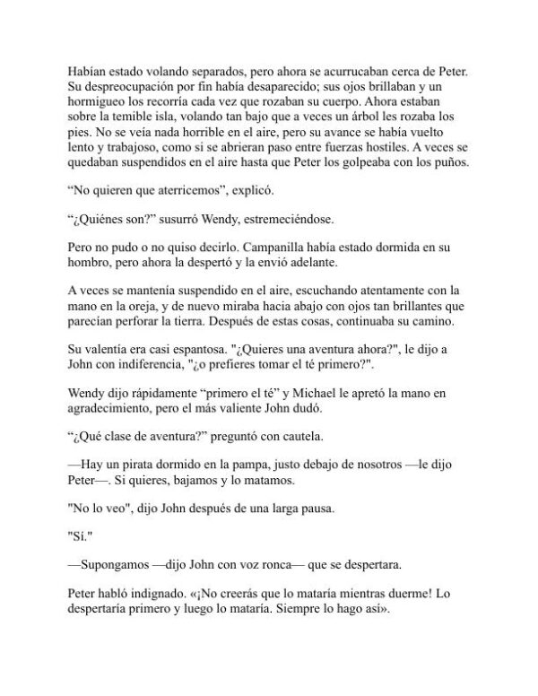 Peter y Wendy - J. M. Barrie (Peter and Wendy - Espanol) - Image 2