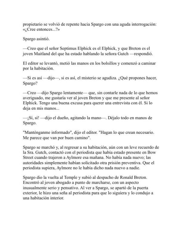 El asesinato del Middle Temple - J. S. Fletcher (The Middle Temple Murder - Espanol) - Image 2