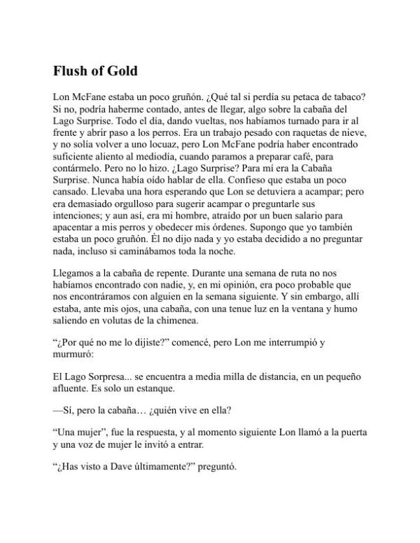 Rostro perdido - Jack London (Lost Face - Espanol) - Image 2