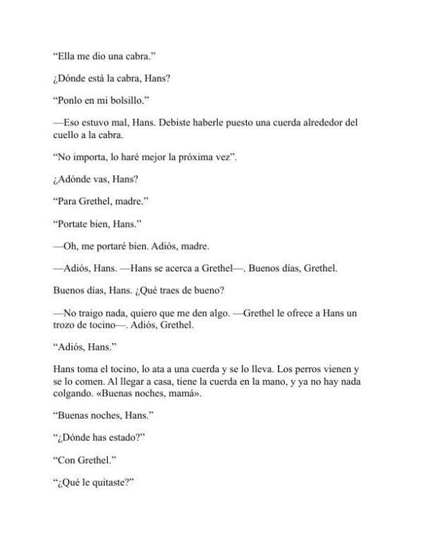 Cuentos del hogar - Jacob Grimm (Household Tales - Espanol) - Image 2