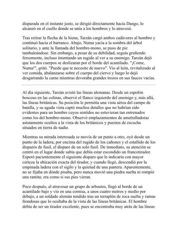 Tarzán el indomable - Edgar Rice Burroughs (Tarzan the Untamed - Espanol) - Image 2