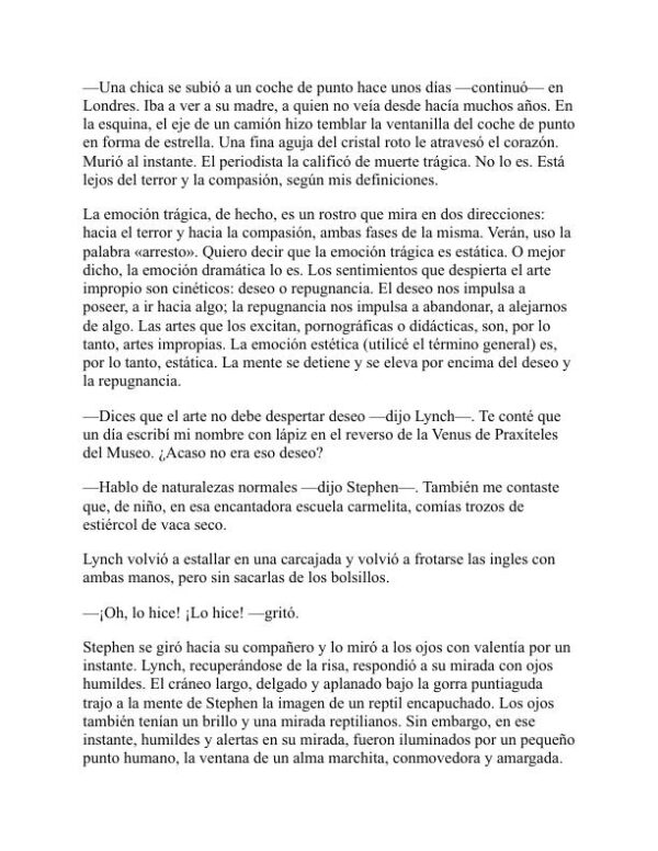 Un retrato del artista cuando era joven - James Joyce (A Portrait of the Artist as a Young Man - Espanol) - Image 2