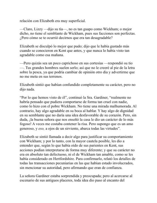 Orgullo y prejuicio - Jane Austen (Pride and Prejudice - Espanol) - Image 2