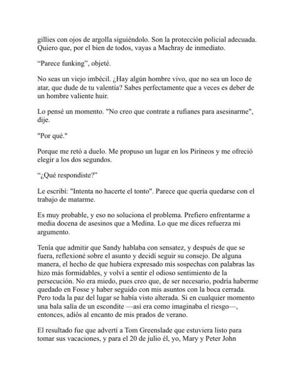 Los tres rehenes - John Buchan (The Three Hostages - Espanol) - Image 2