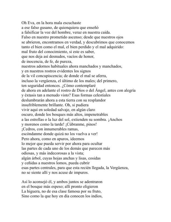 Paraíso perdido - John Milton (Paradise Lost - Espanol) - Image 2