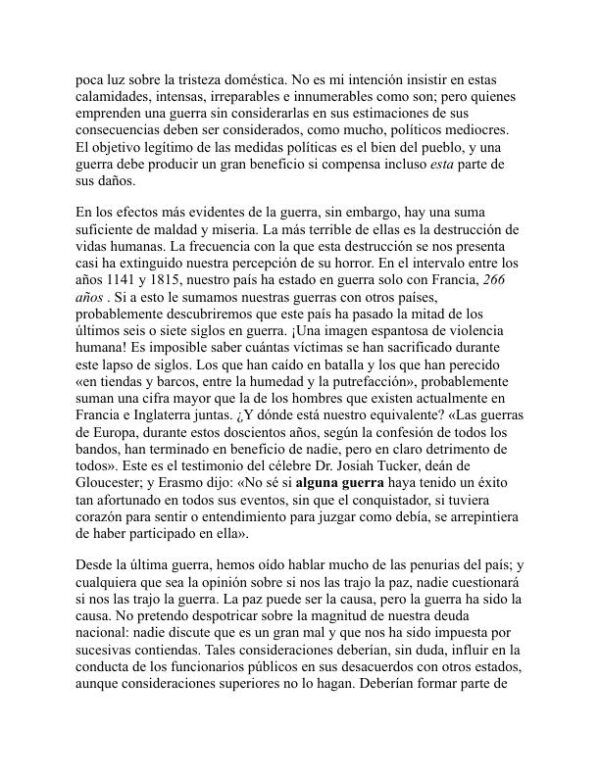 Una investigación sobre la concordancia de la guerra con los principios del cristianismo - Jonathan Dymond (An Inquiry Into the Accordancy of War with the Principles of Christianity - Espanol) - Image 2