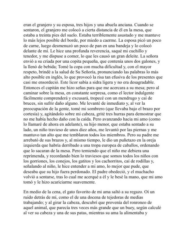 Los viajes de Gulliver - Jonathan Swift (Gulliver’s Travels - Espanol) - Image 2