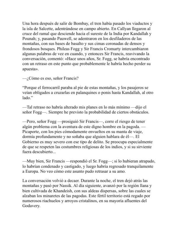 La vuelta al mundo en ochenta días - Jules Verne (Around the World in Eighty Days - Espanol) - Image 2