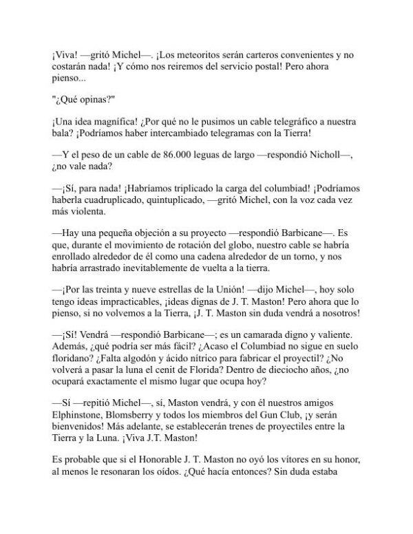 Alrededor de la luna - Jules Verne (Round the Moon - Espanol) - Image 2