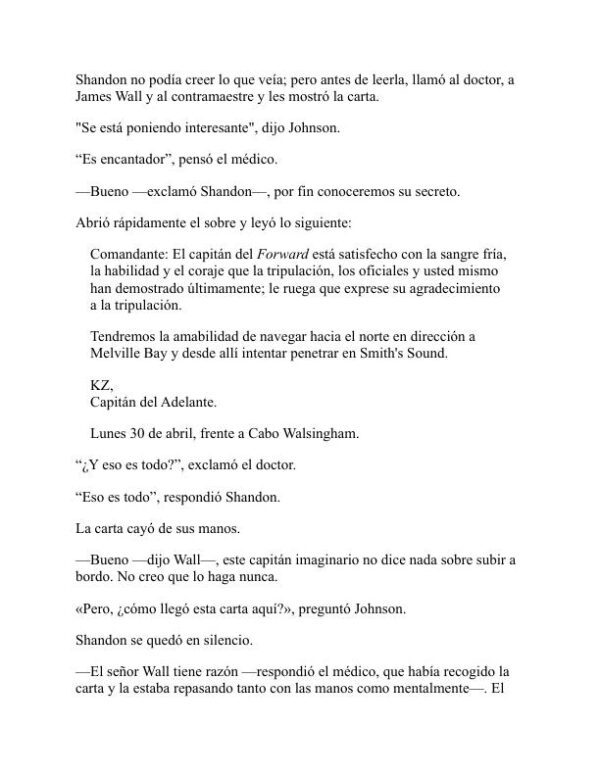 Las aventuras del capitán Hatteras - Jules Verne (The Adventures of Captain Hatteras - Espanol) - Image 2