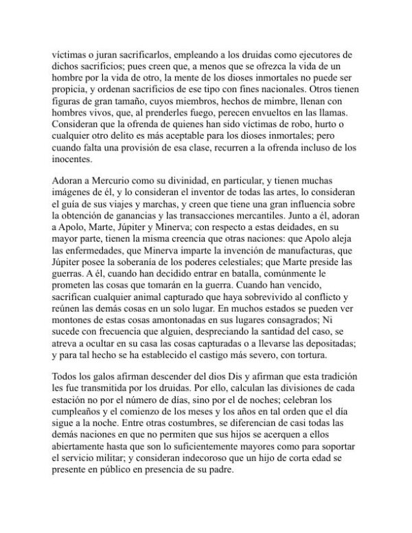 Comentarios sobre la Guerra de las Galias - Julius Caesar (Commentaries on the Gallic War - Espanol) - Image 2