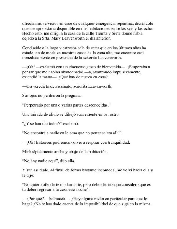 El caso Leavenworth - Anna Katharine Green (The Leavenworth Case - Espanol) - Image 2
