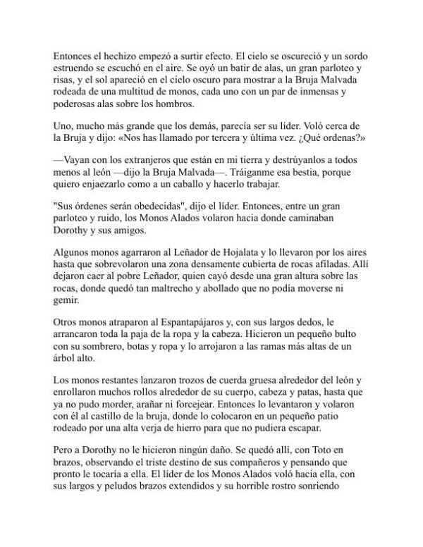 El maravilloso mago de Oz - L. Frank Baum (The Wonderful Wizard of Oz - Espanol) - Image 2