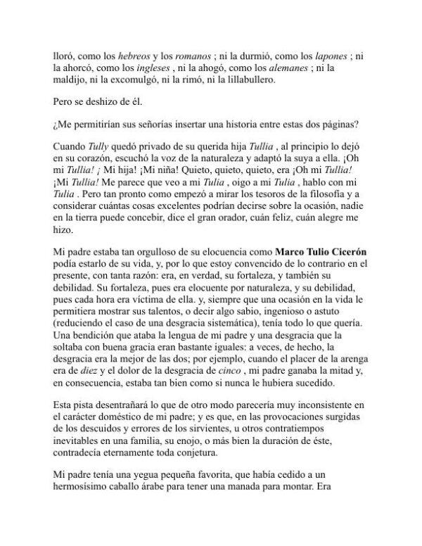 La vida y opiniones de Tristram Shandy, caballero - Laurence Sterne (The Life and Opinions of Tristram Shandy, Gentleman - Espanol) - Image 2