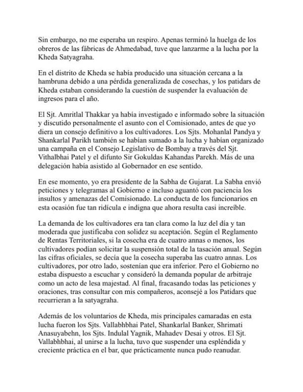 La historia de mis experimentos con la verdad - Mahatma Gandhi (The Story of My Experiments with Truth - Espanol) - Image 2