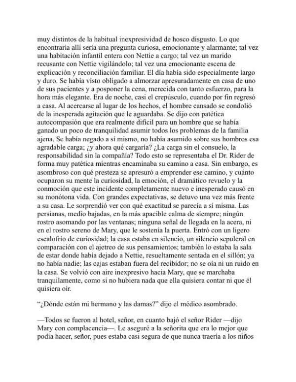 El rector y la familia del doctor - Margaret Oliphant (The Rector and The Doctor’s Family - Espanol) - Image 2